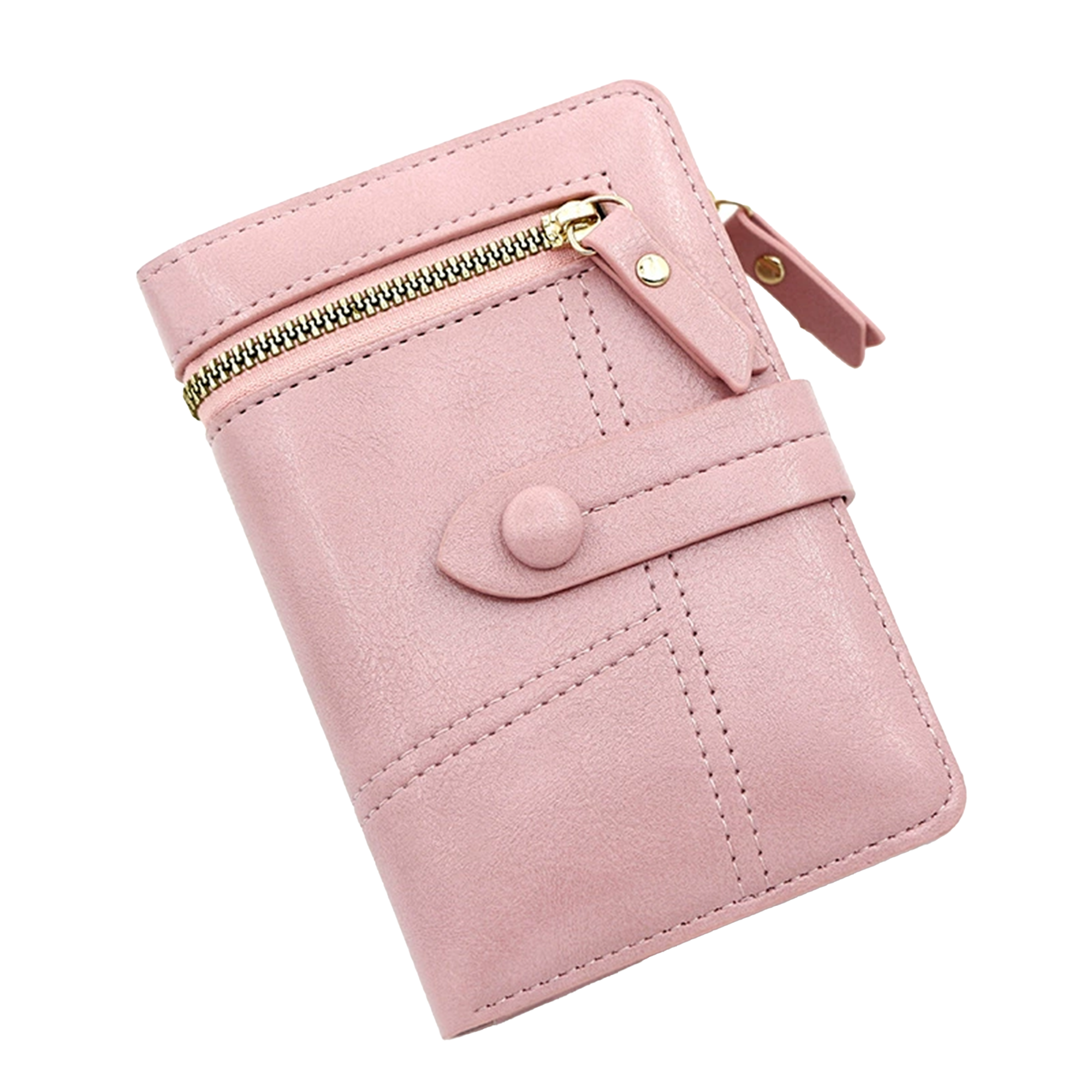 Women's Mini Zip Wallet in PU Leather 2