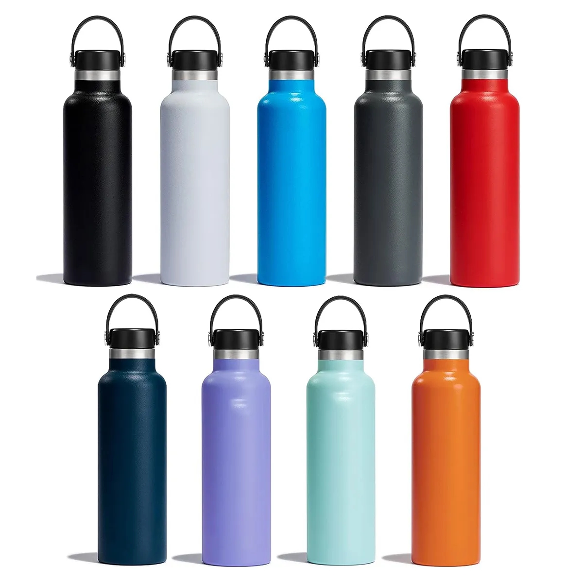 Custom 21oz Vacuum Insulation Reusable Sport Water Bottle, custom water bottle with logo imprint 4