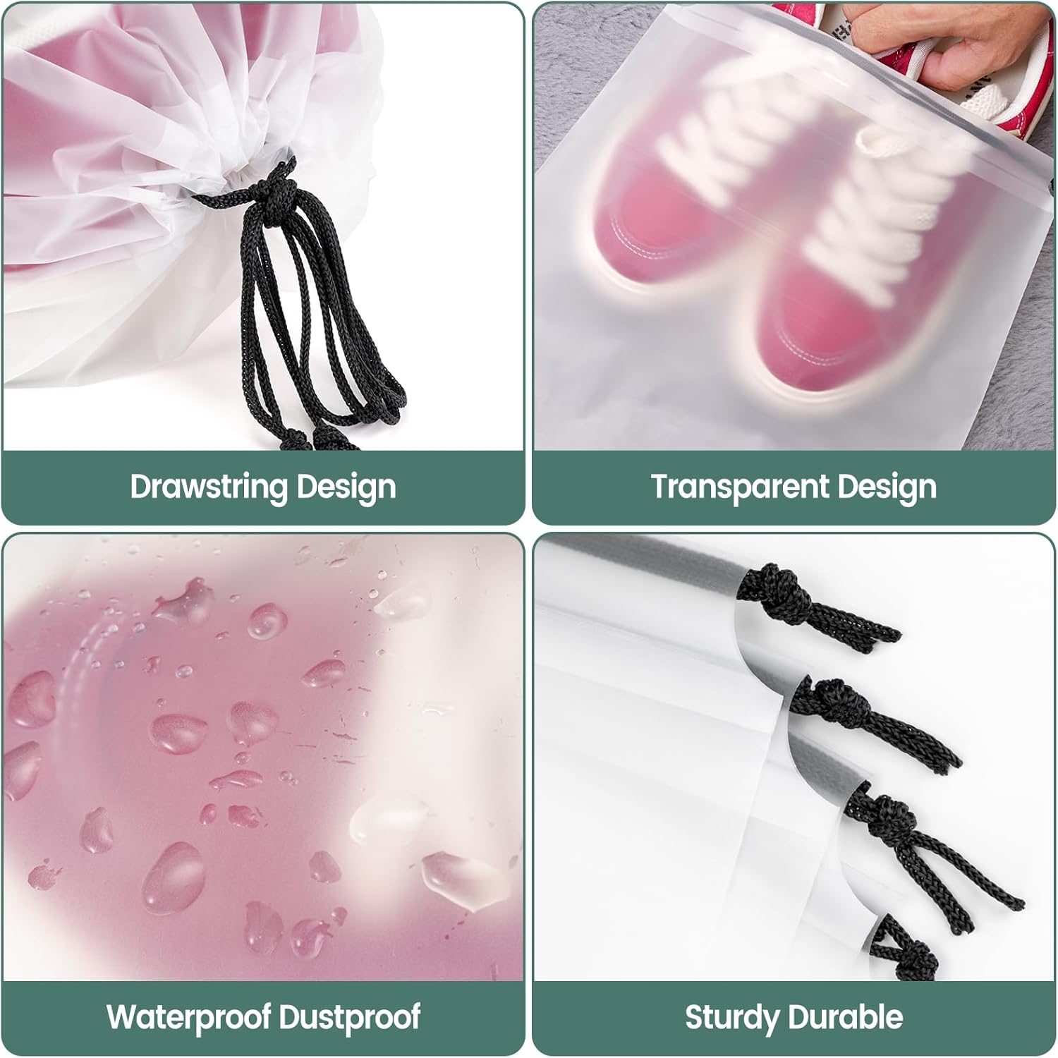 Waterproof Travel Shoe Bags for Packing 1