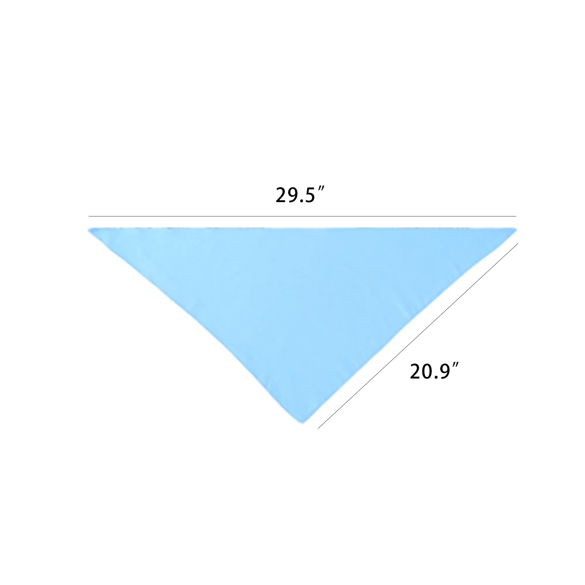 Polyester Full Color Pet Scarf Bandanna 3