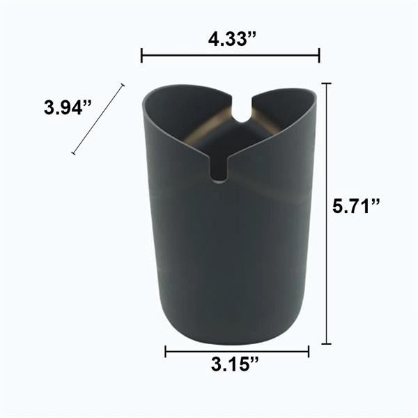 Microwave Silicone Foldable Popcorn Bucket Bowl 2