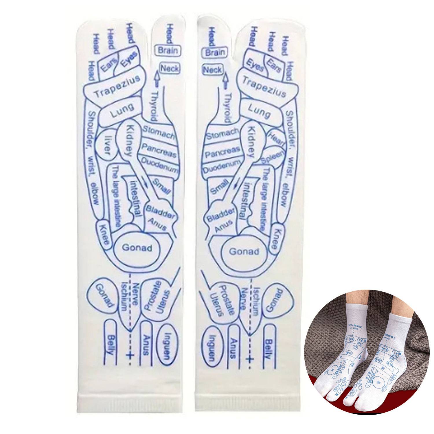 Acupressure Reflexology Socks 1