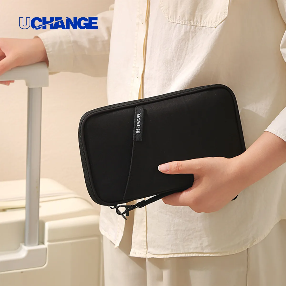 Zippered Travel Document Organizer Wallet 4