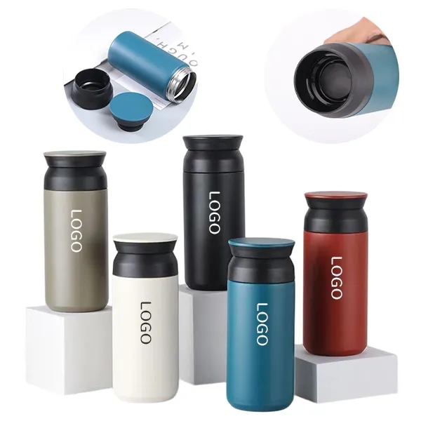 304 Stainless Steel Thermos, custom water bottle with logo imprint 8