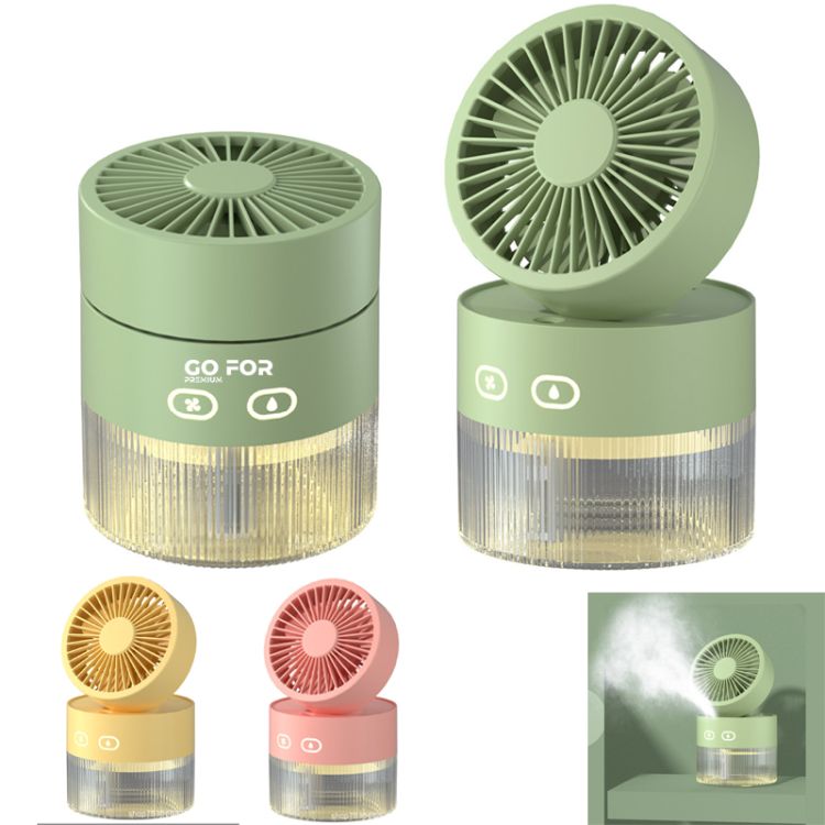 Desktop Mini Humidifier Fan 2
