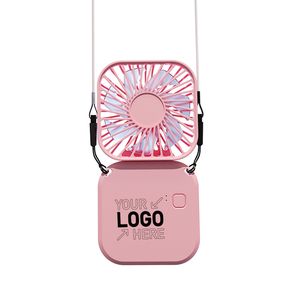 Portable Necklace Folding Fan 4
