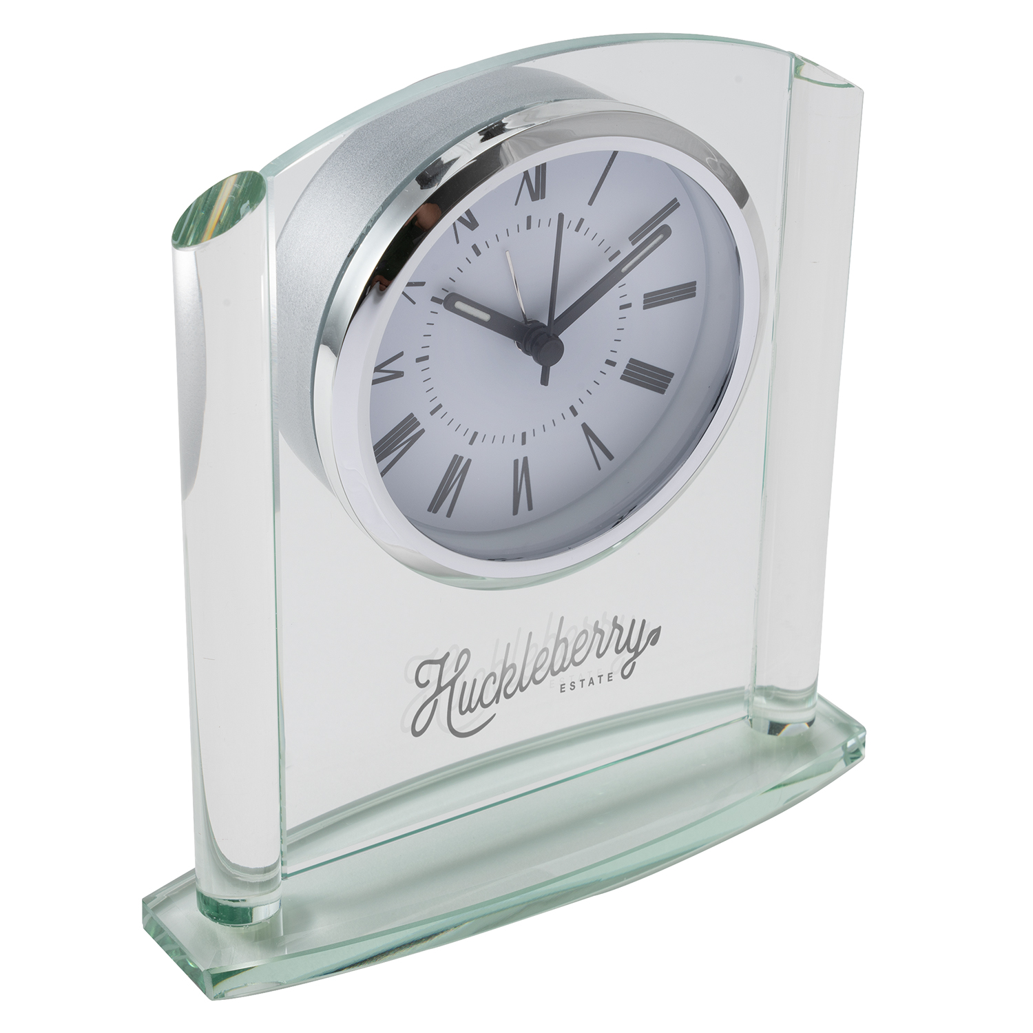 Arch Glass Desk Clock 4