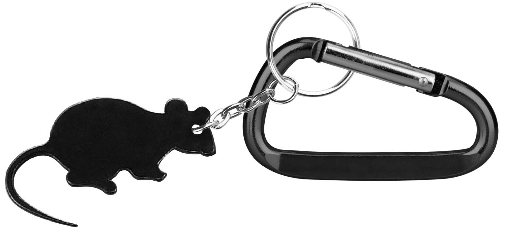 Mouse Shape Bottle Opener Key Chain & Carabiner 6