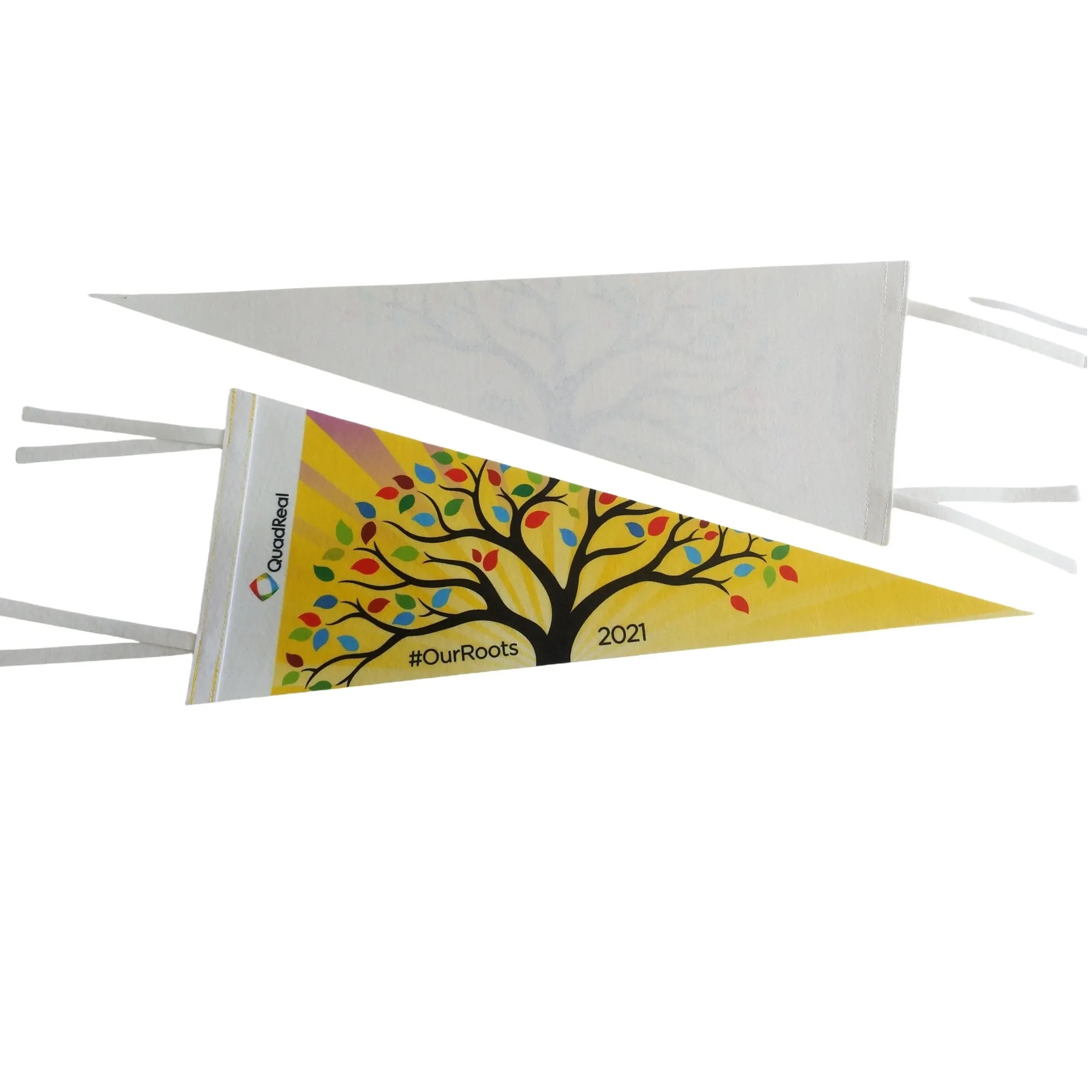 9" x 26" Felt Pennant With Strap 2