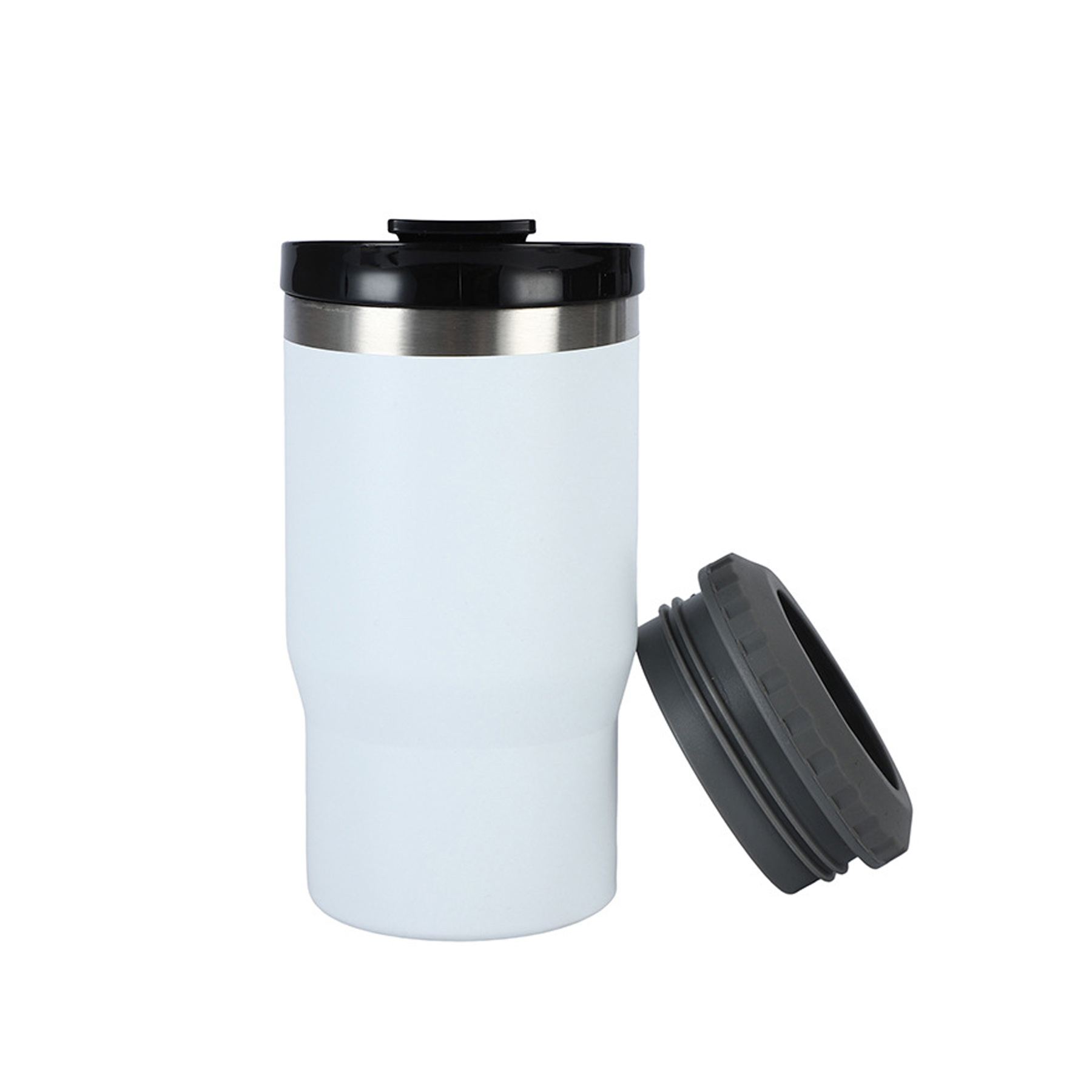 4 in 1 Insulated Can/Bottle Cooler, custom koozie with logo imprint 2