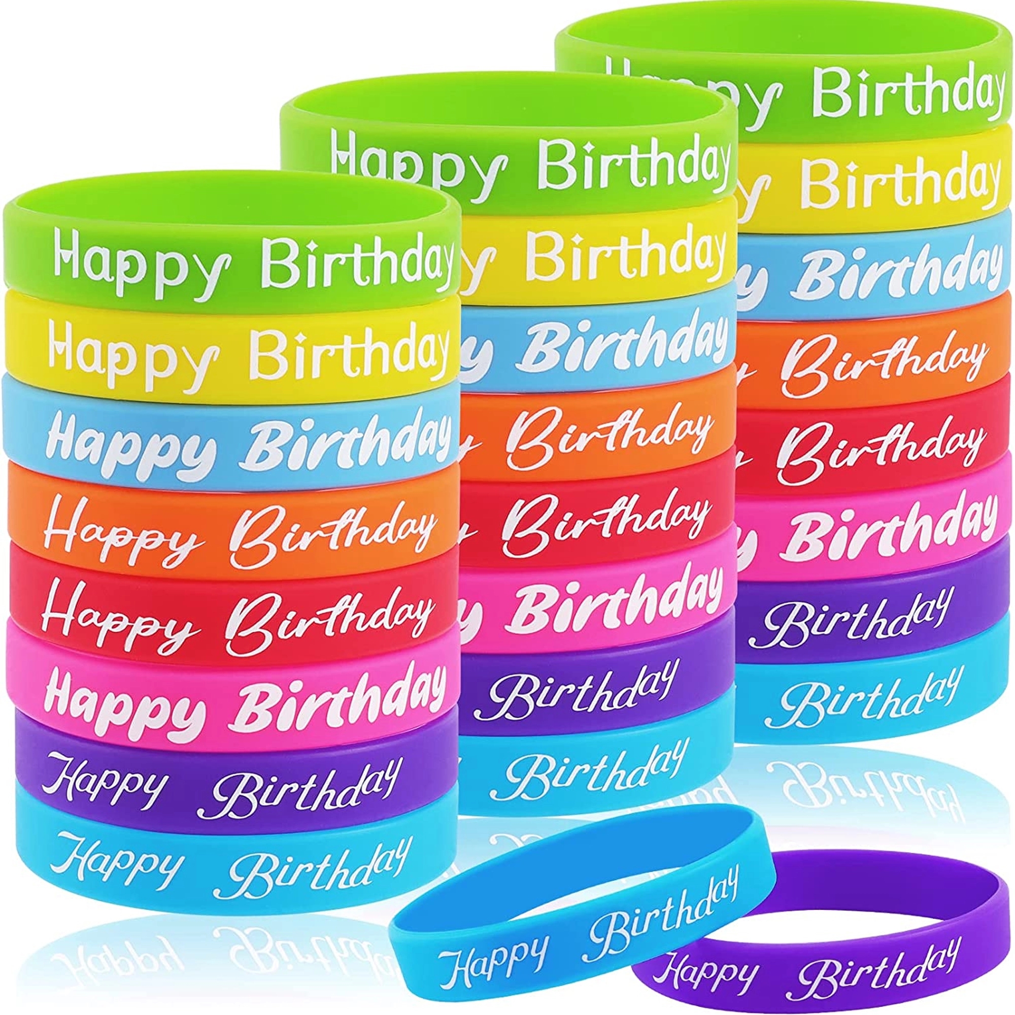 Screen Printing Silicone Bracelet MOQ 100PCS 2