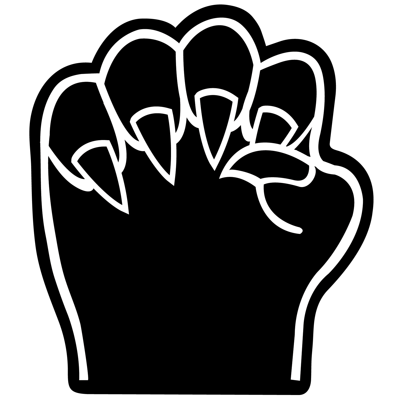 Large Claw Mitt 15