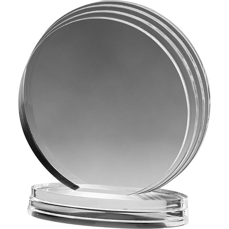 Small Circle Legend Award (5 1/4"x 5 3/4"x 3/4") Screen-Printed 3