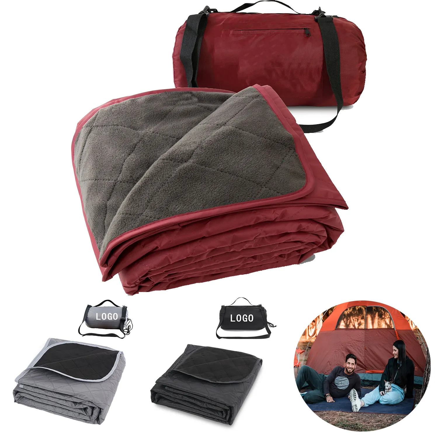 Waterproof And Warm Outdoor Picnic Mat 2