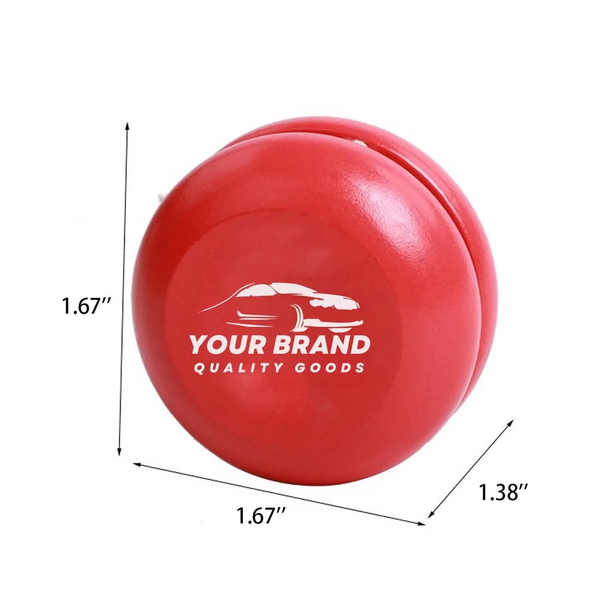 Multicolor Customizable Smooth Yo-Yo for Kids 3