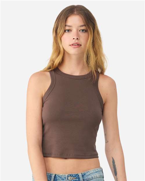 Women's Micro Rib Racer Tank - 1019 5