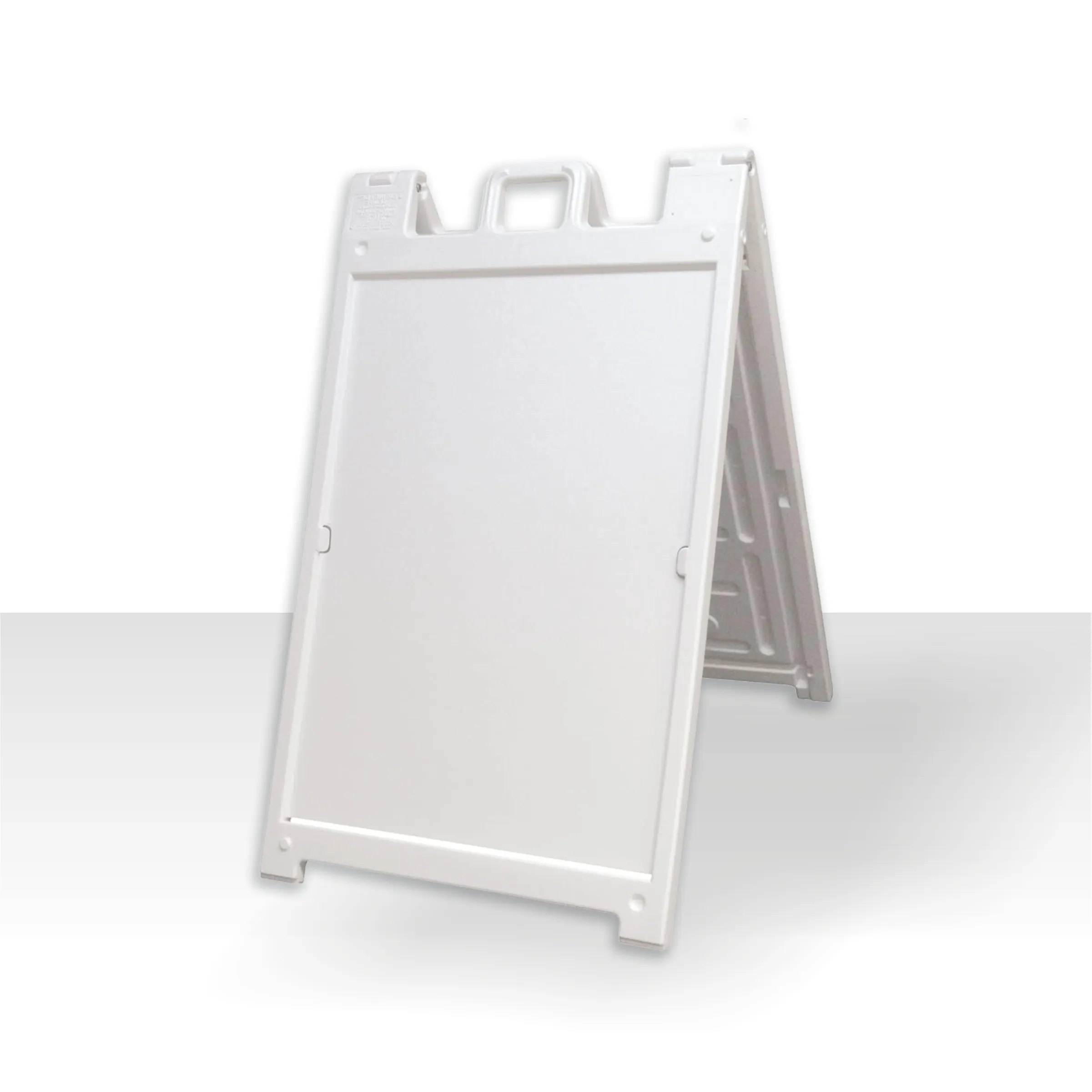 26.8" x 42.5" Plastic A Frame - White 9