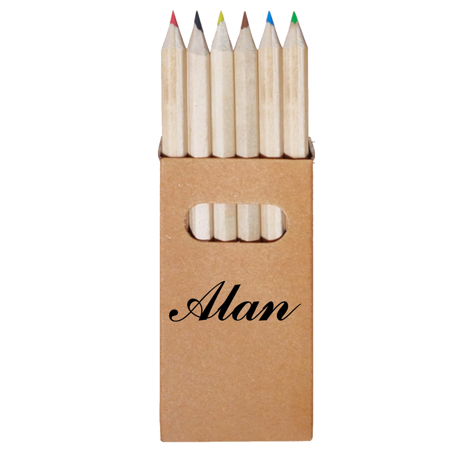 Wooden And Custom Non-toxic 6-pieces twistable crayons 3