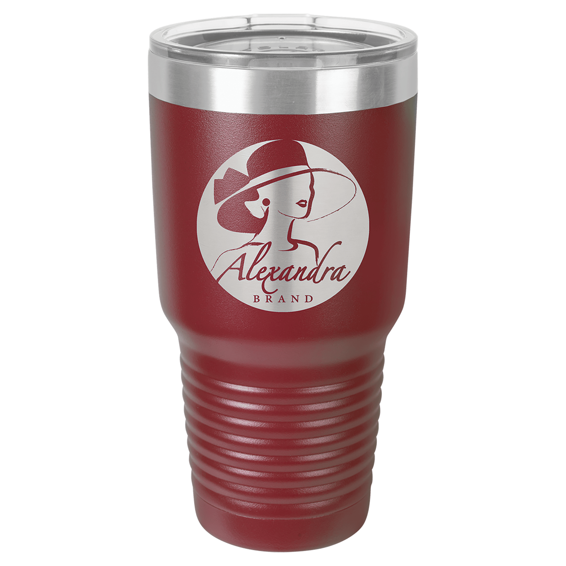 Polar Camel 30 Oz. Vacuum Insulated Ringneck Tumbler With Clear Lid 11