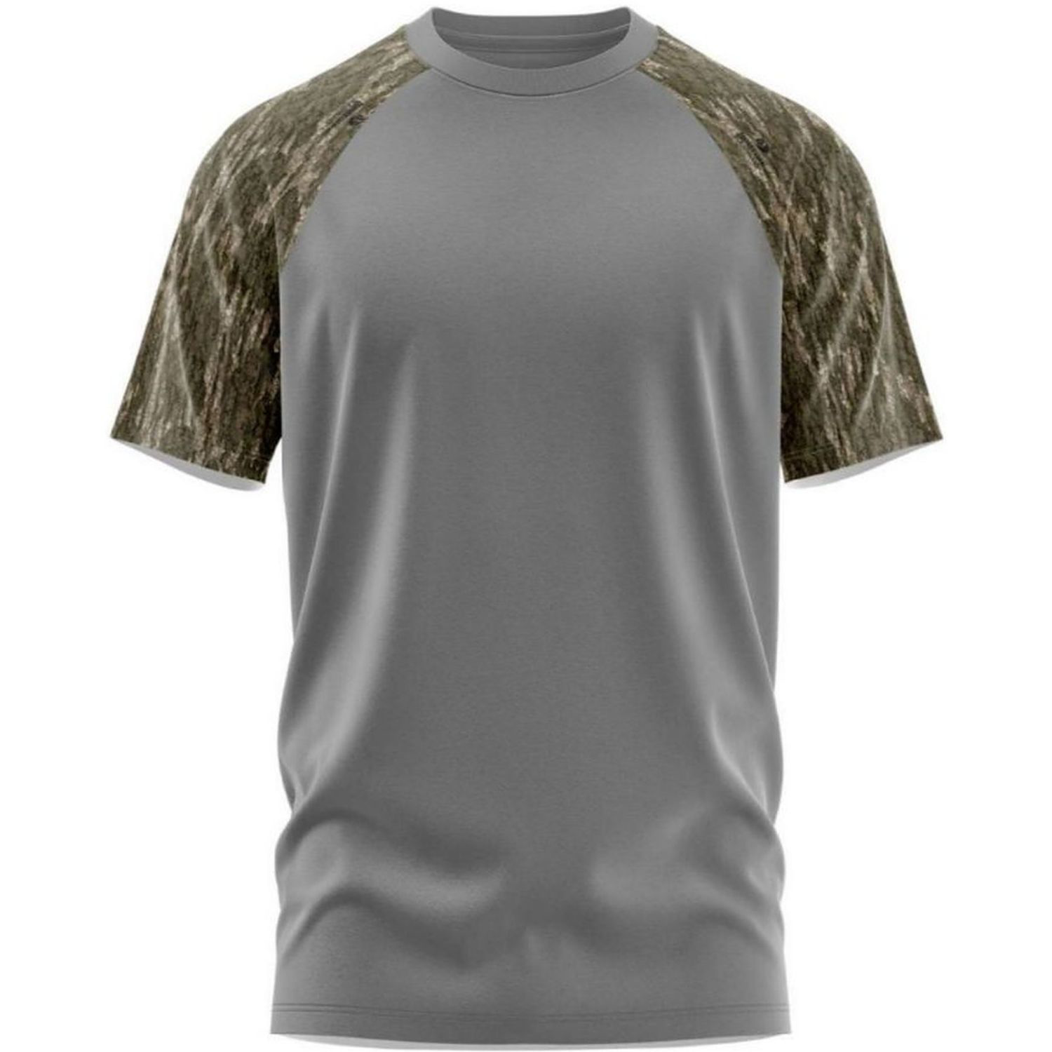 Mossy Oak® Men's Raglan 4.4 oz. Polyester Interlock T-Shirt 6