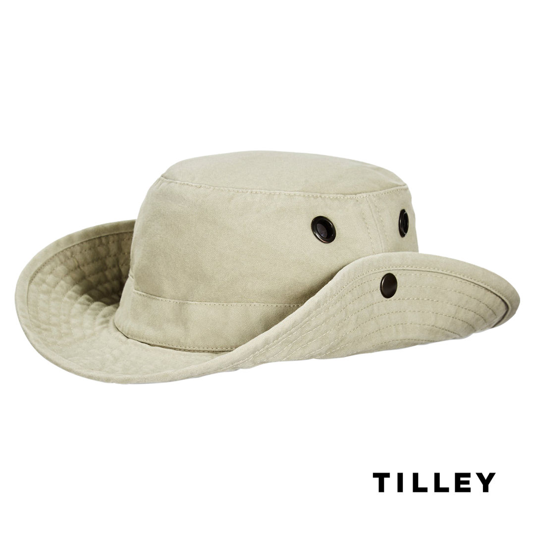 Tilley® Wanderer T3W Bucket Hat - Khaki 42