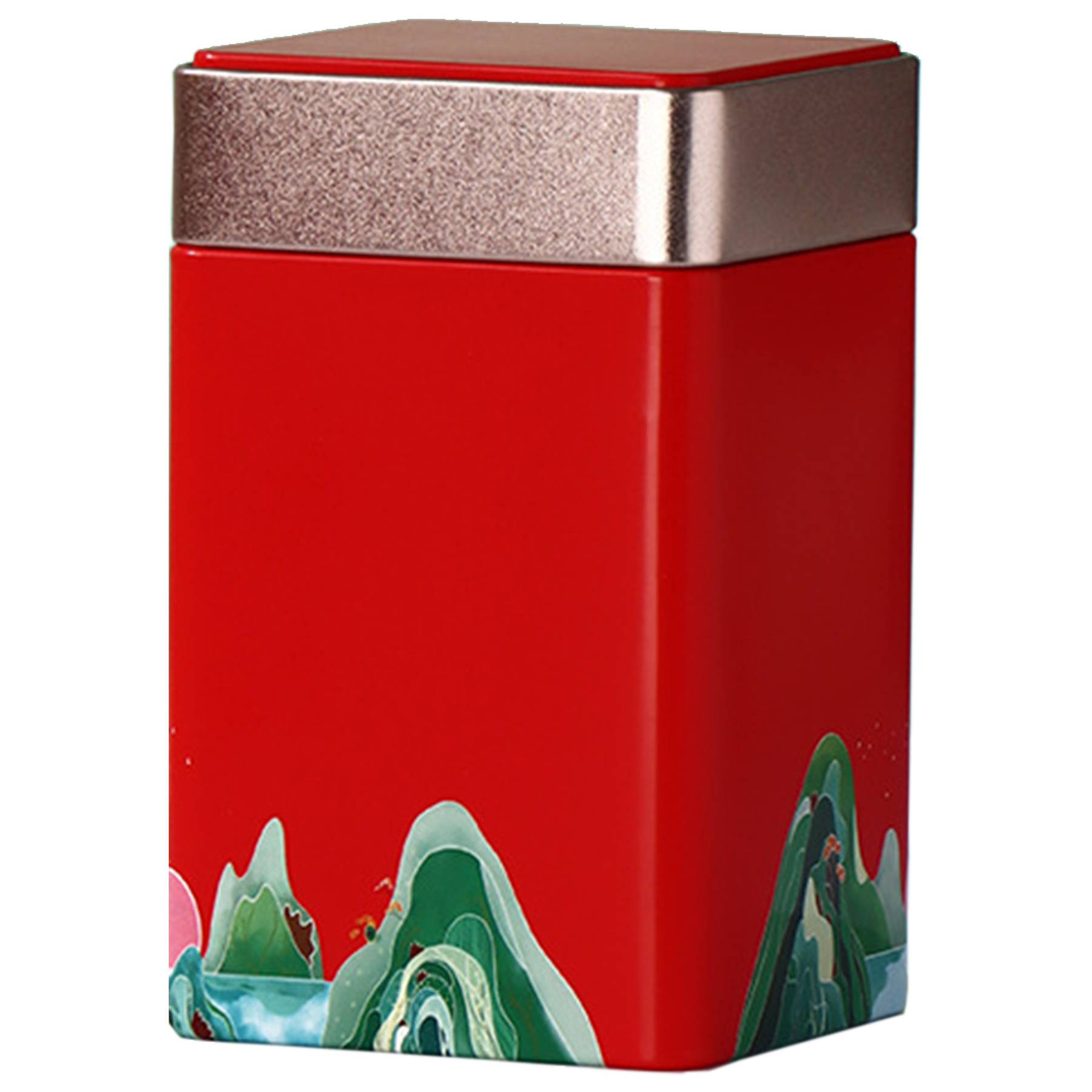 Iron Portable tea universal canister 4