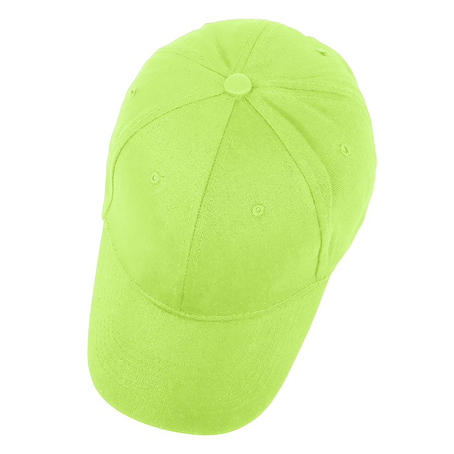 Stock Solid Color Cotton 6-Panel Baseball Cap w/ D-Ring 3