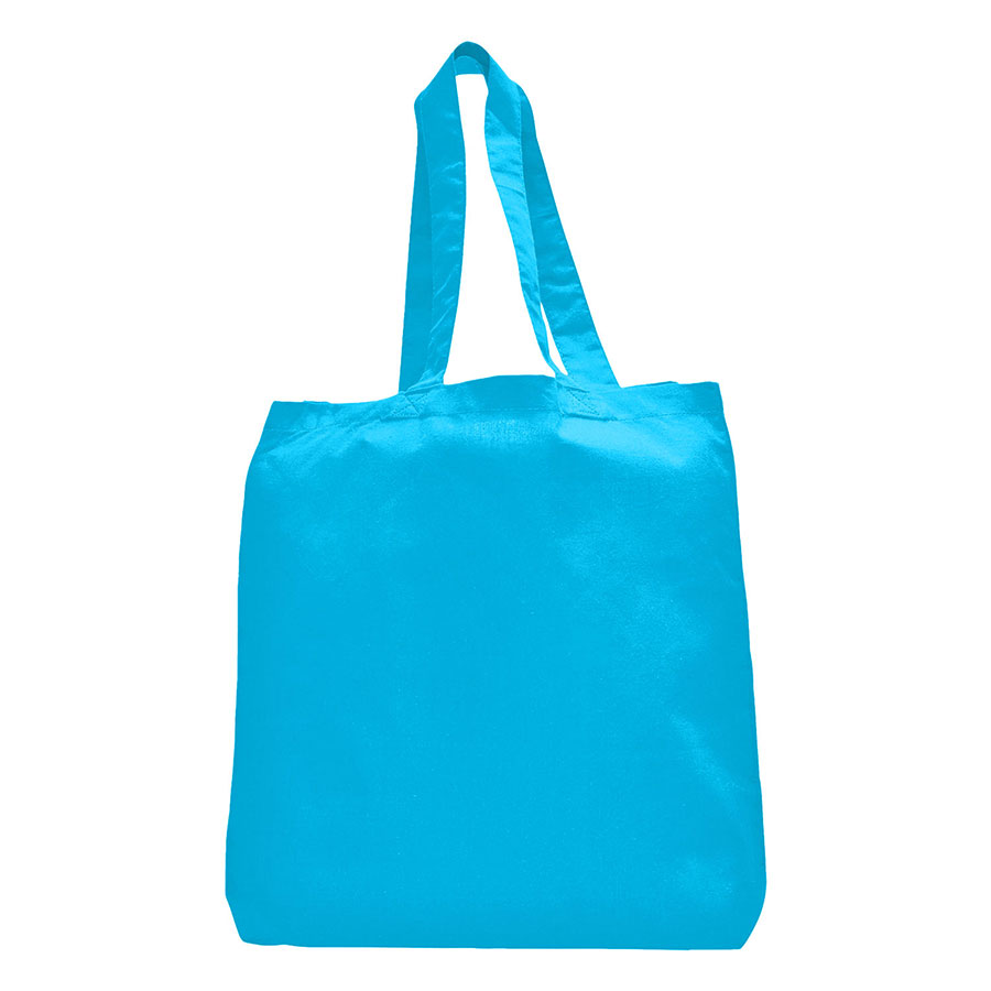 7 oz Cotton Canvas Tote Bag - 10"x14" w/ - 5"G - 20"Handle 19