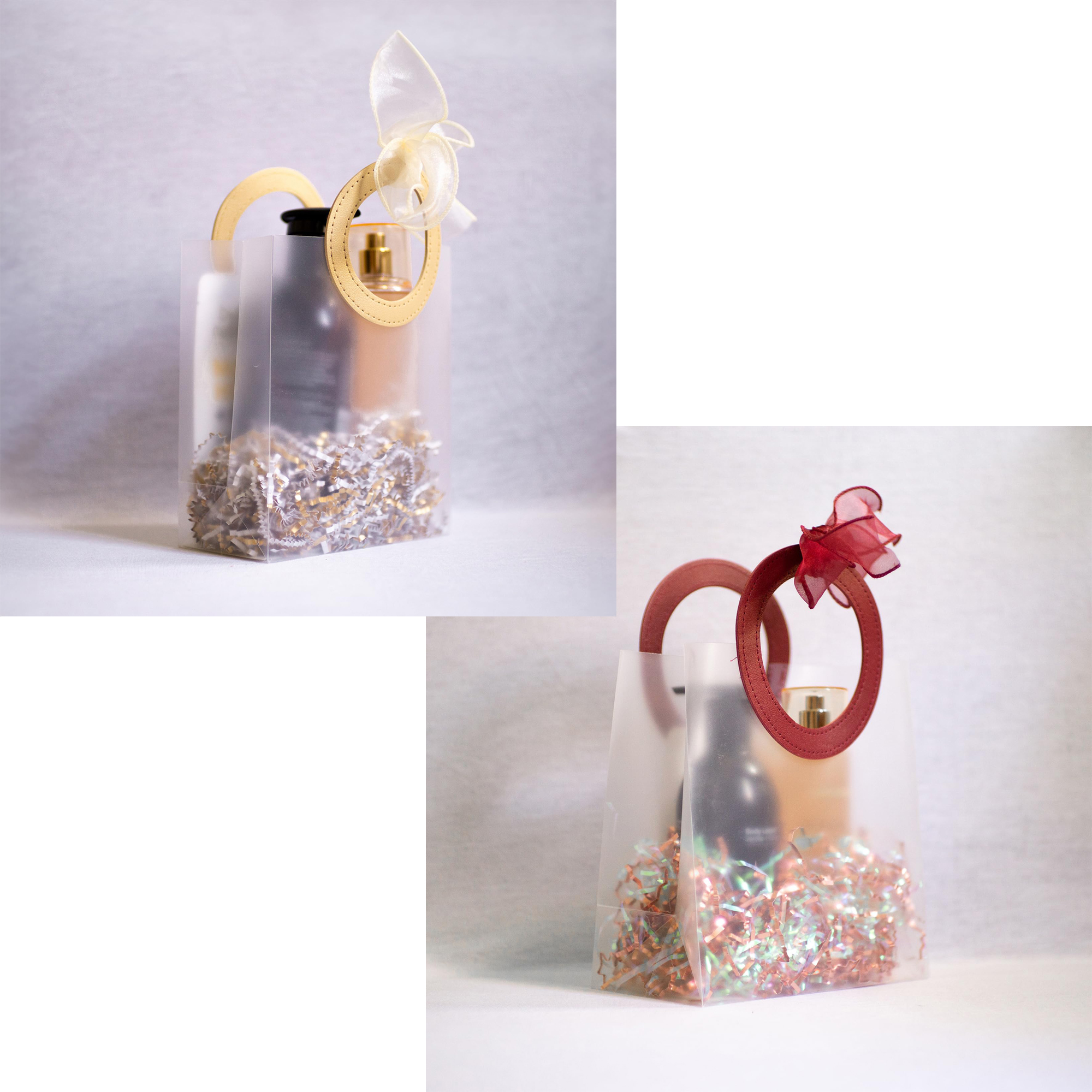 Transparent PP Frosted Plastic Gift Bag 2