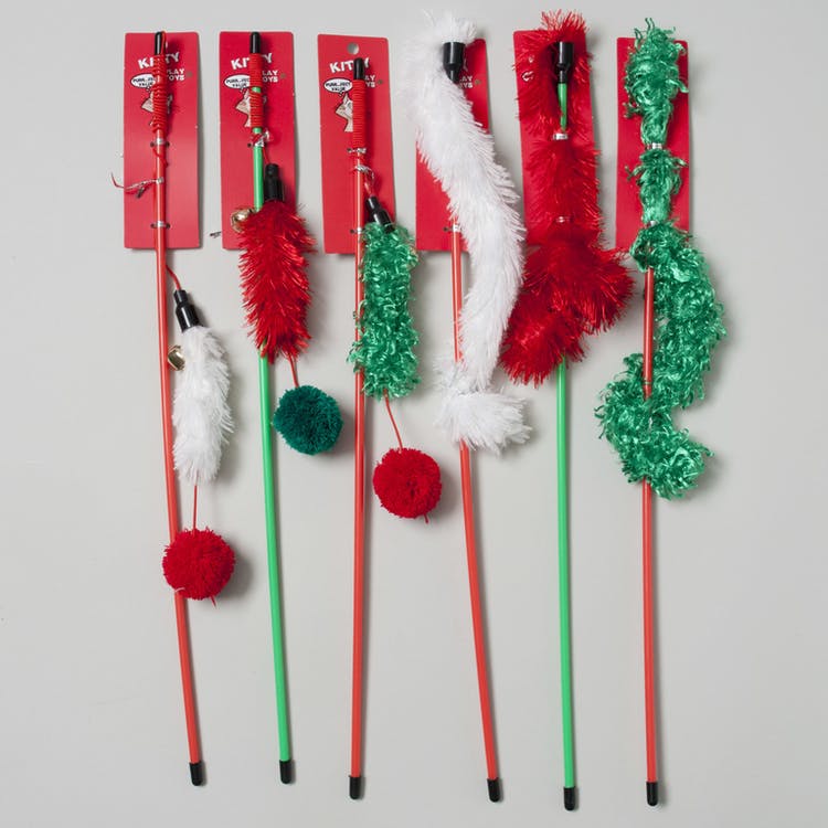 Christmas Cat Toy Wands - 6 Designs 2