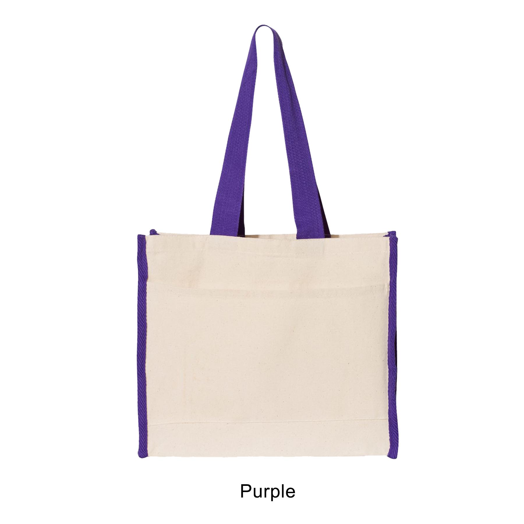 100% Heavy Duty 12 oz. Cotton Canvas Tote Bag 3