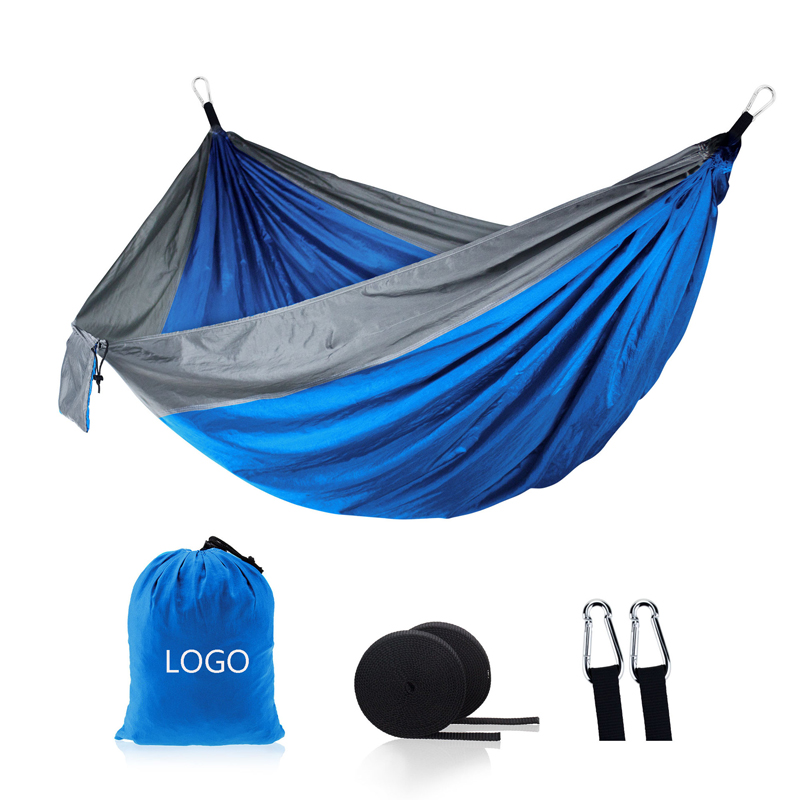 Outdoor Camping Portable Hammock for Double Men with 2 Tree Straps 2 Carabiners 2