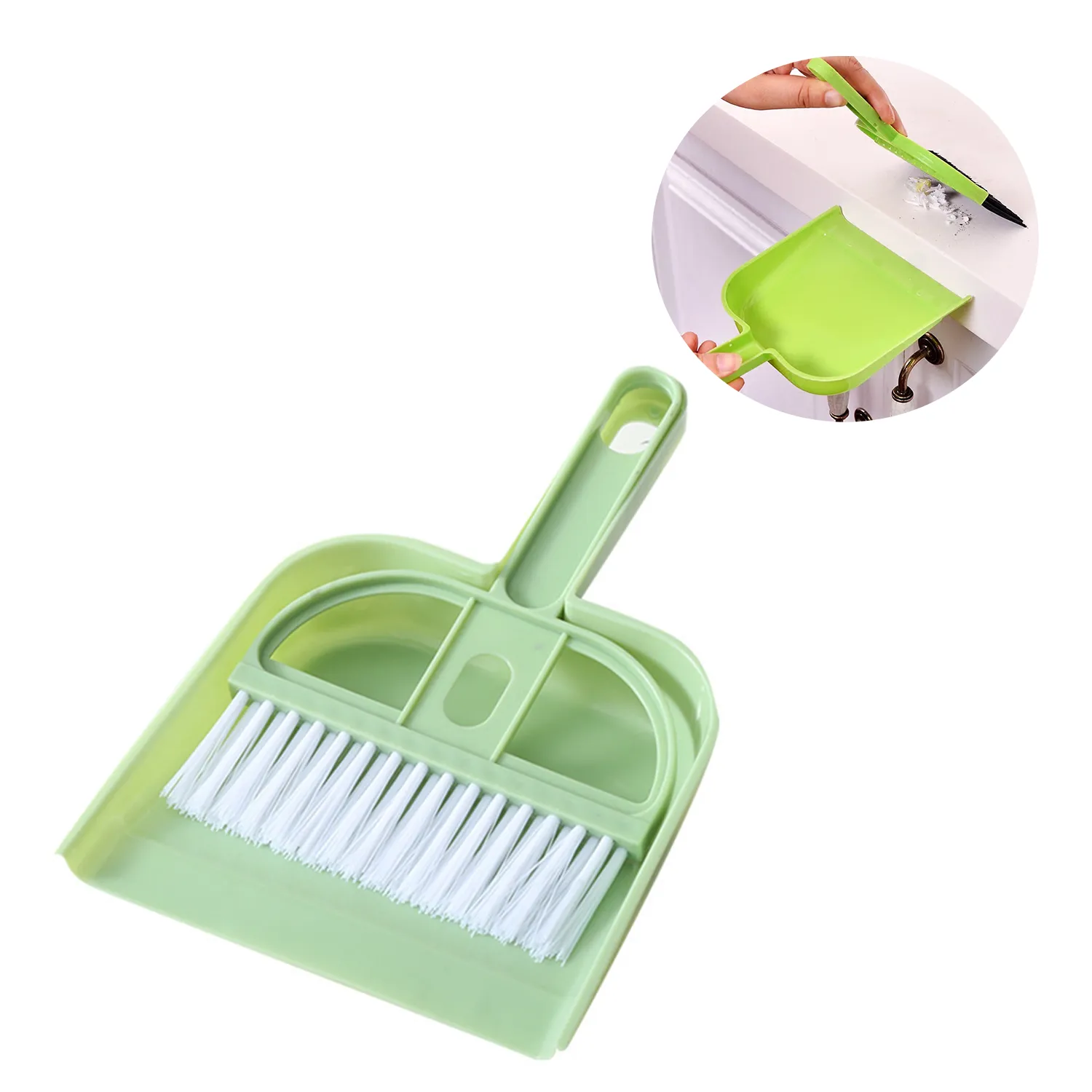 Mini Cleaning Brush and Dustpan Set 1