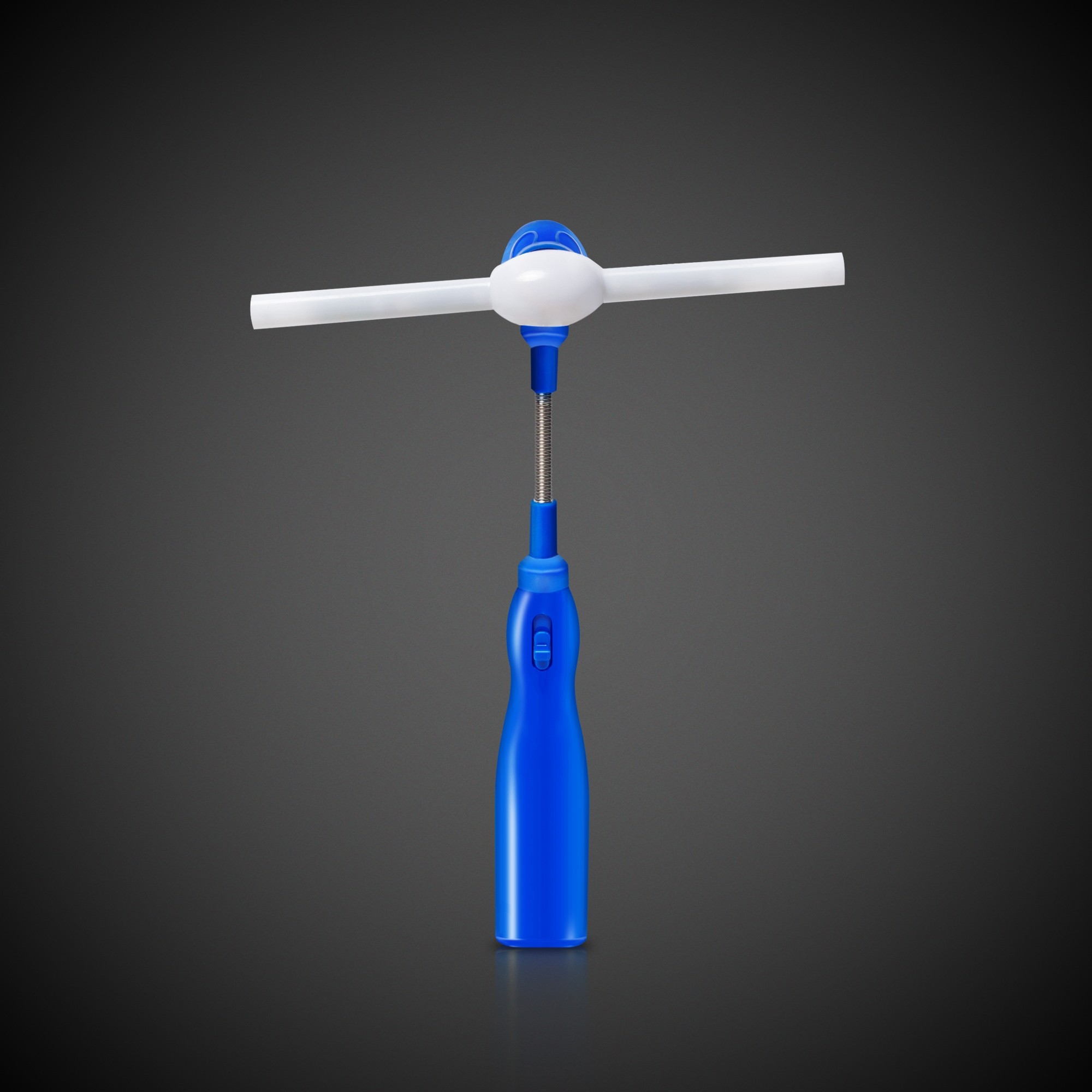 Light Up Blue Windmill Wand 6