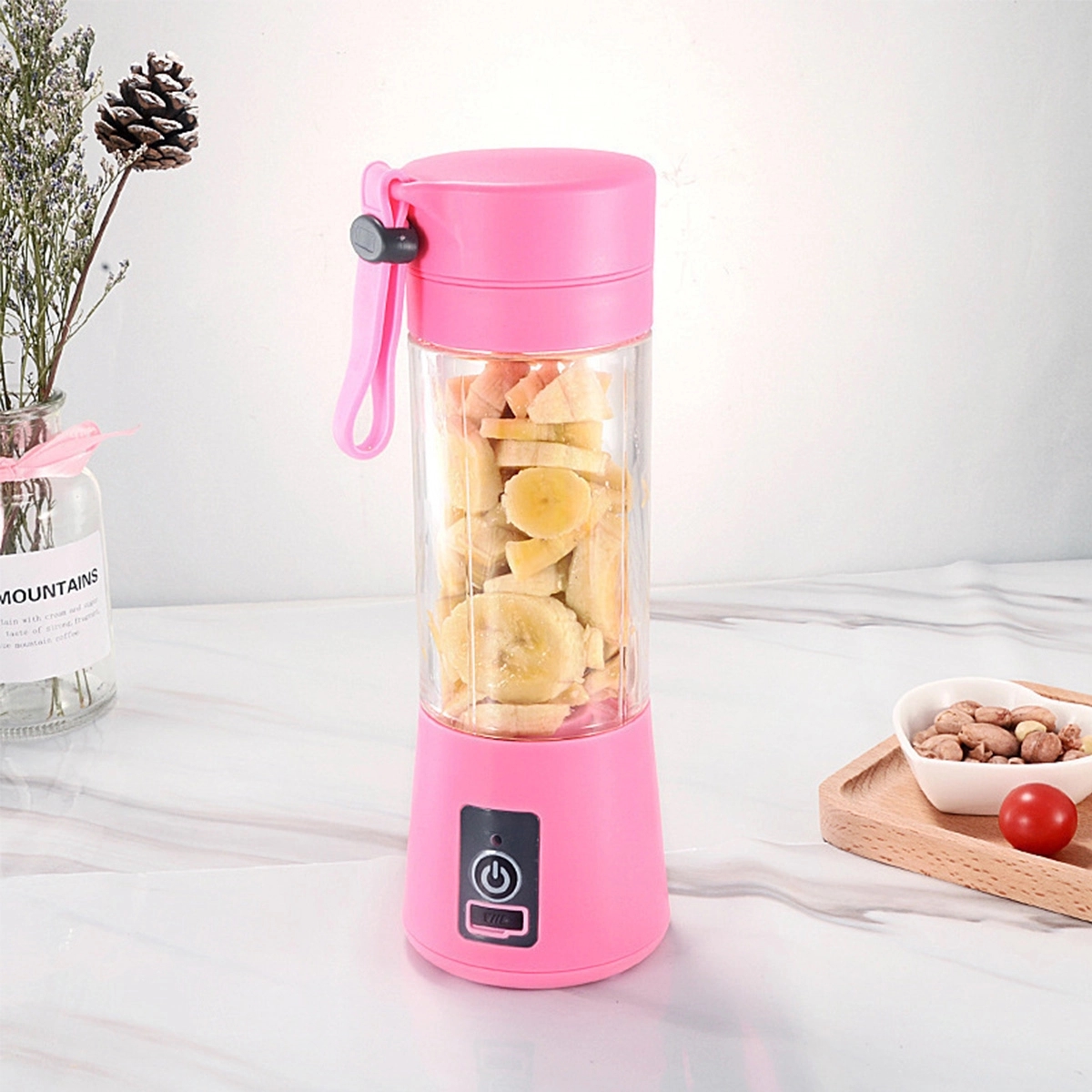 Custom Portable Rechargeable USB Juice Personal Size Blender 3