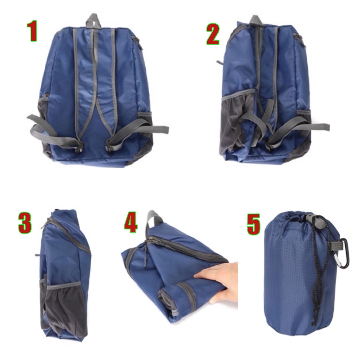 Large Capacity Foldable Backpack 2