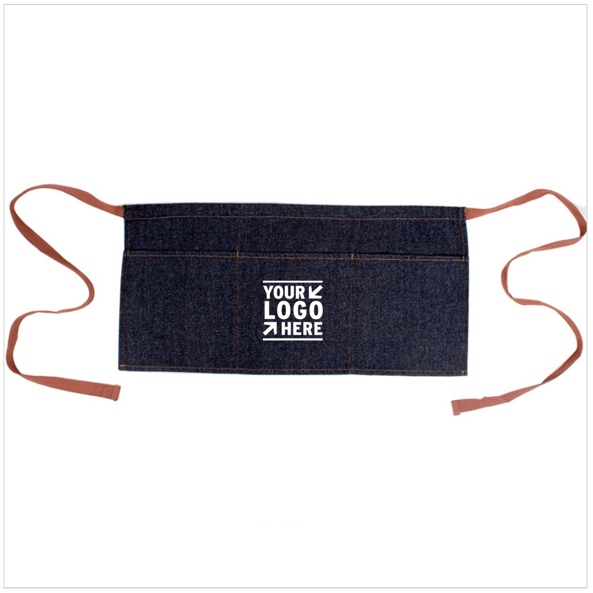 Denim Half Bistro Apron 4