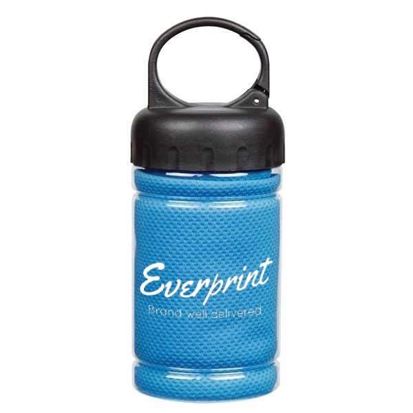 COOLING TOWEL IN CARABINER CASE 7