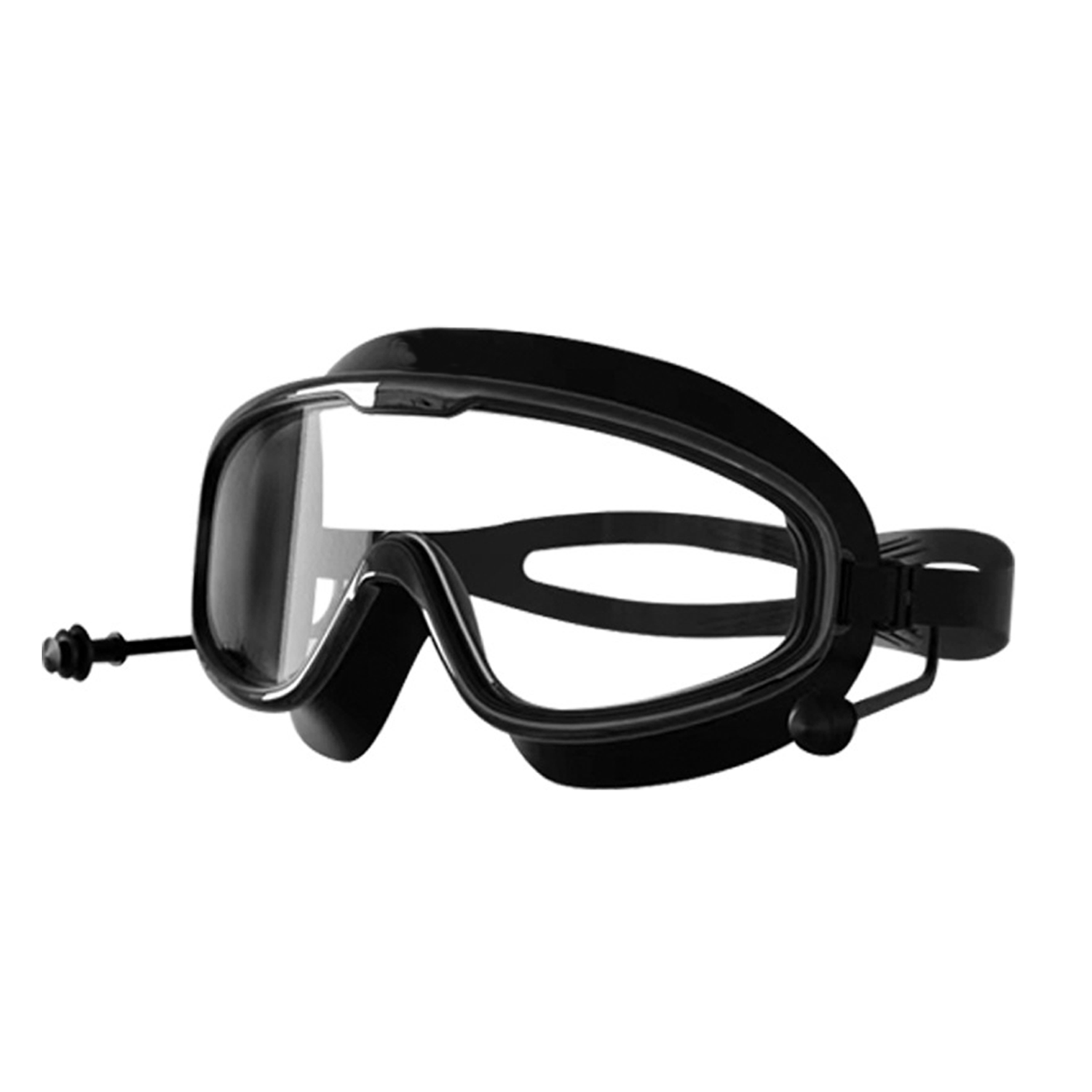 Anti-Fog Goggles with Built-in Earplugs for Swimming 8