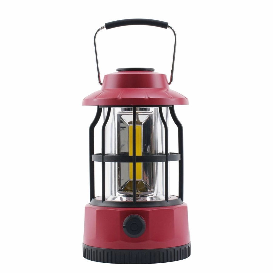 Retro Outdoor Camping Light Picnic Lantern AA/Li-ion Battery 8
