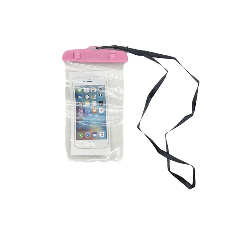 Full Color PVC Waterproof Phone Pouch 9"L x 5"W x 18"H 4