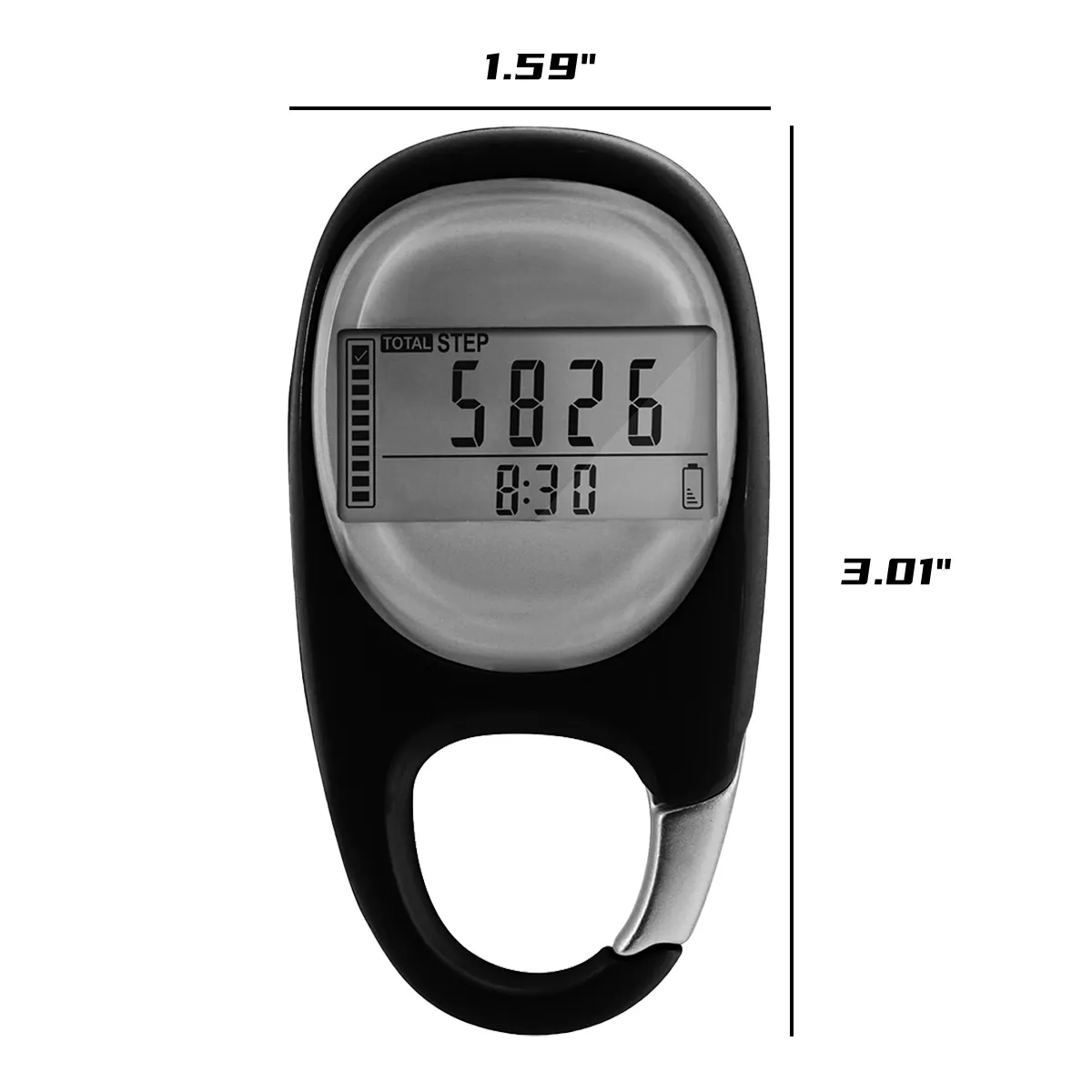 Multi Function Fitness Outdoor Exercise Walking Step Counter 4