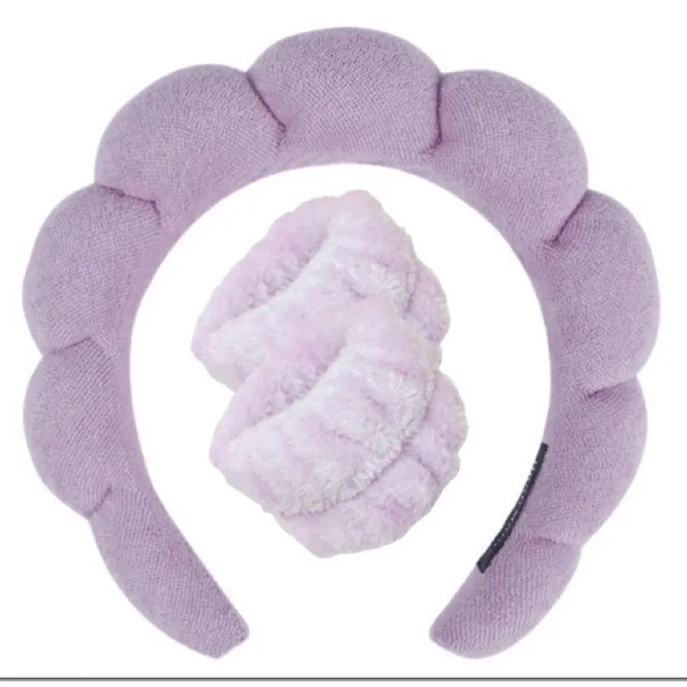 Customizable Sponge SPA Headband - Wrist Set 5
