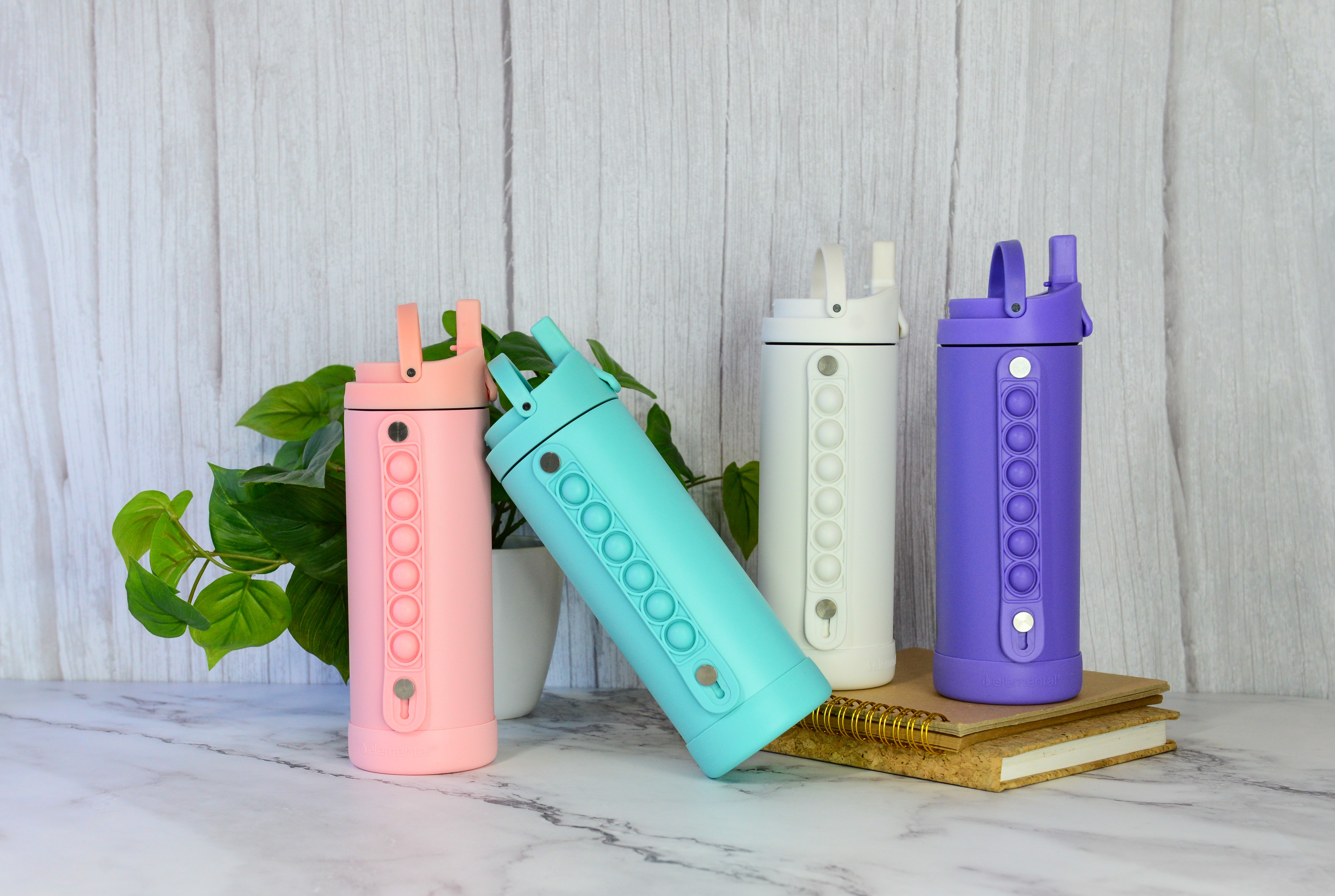 Elemental® Iconic Pop Fidget 14oz Stainless Steel Water Bottle - Vacuum Insulated 36