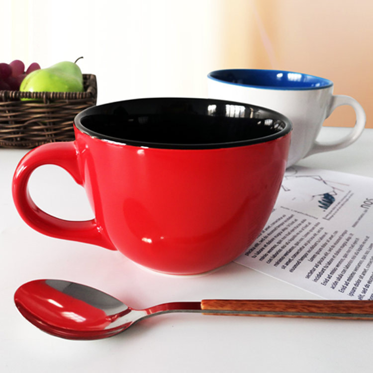 24 oz Large Capacity Soup Mug 4