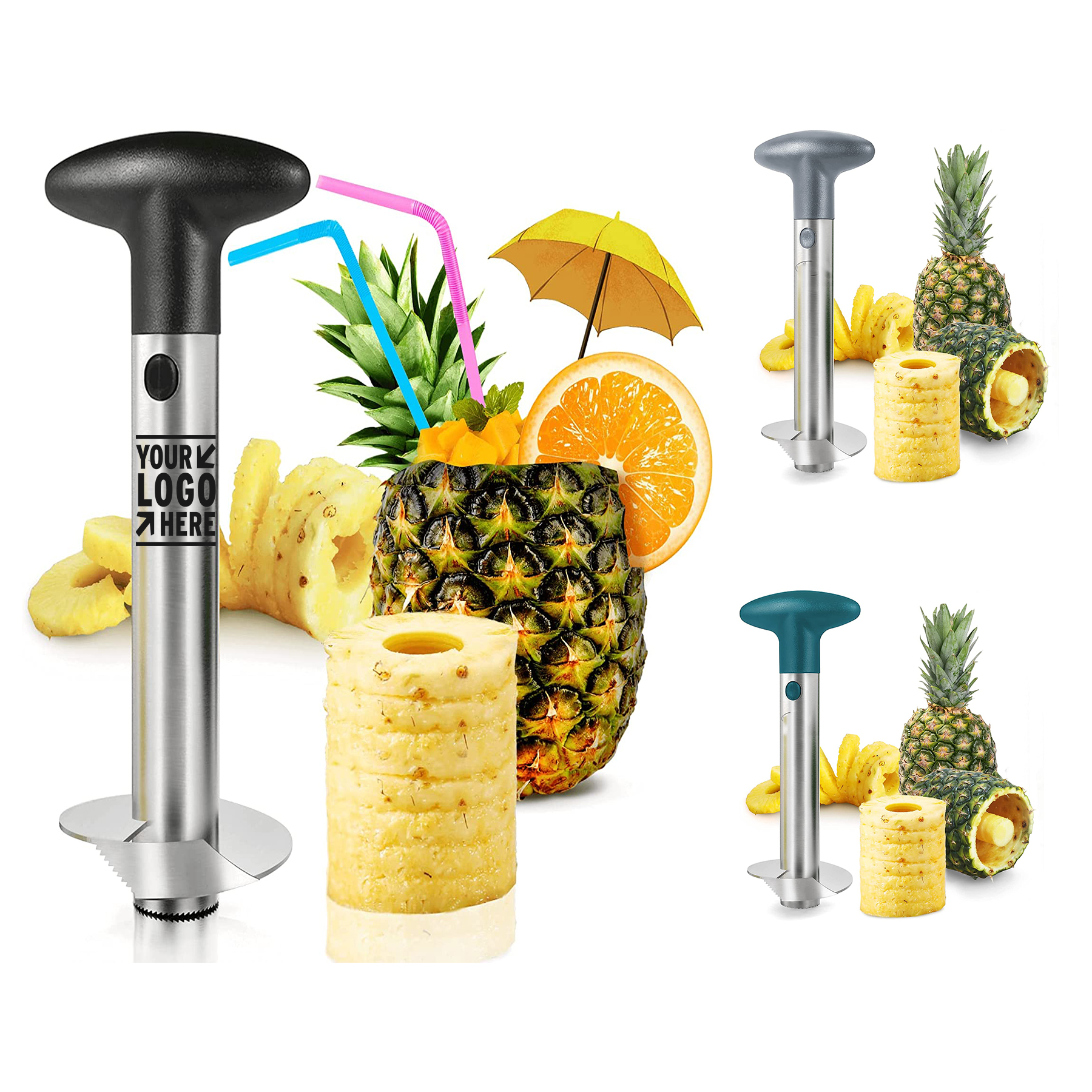 Newness Premium Pineapple Corer Remover 2