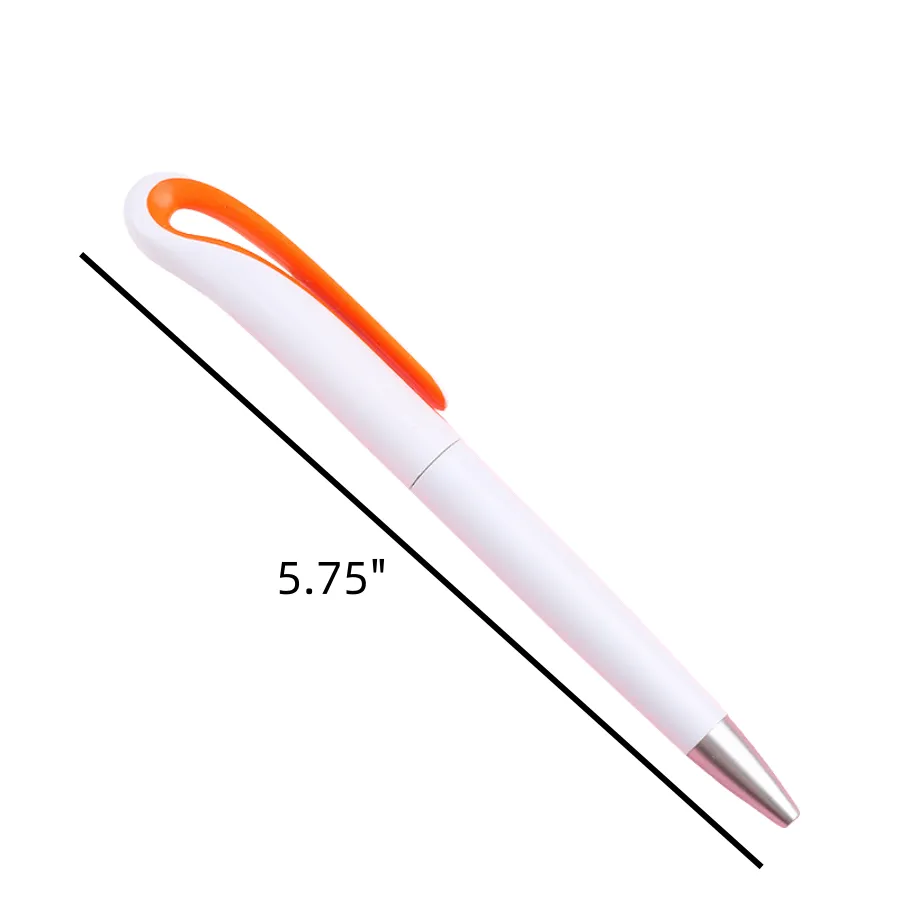 Swan Neck Shape Plastic Ballpoint Pen 7