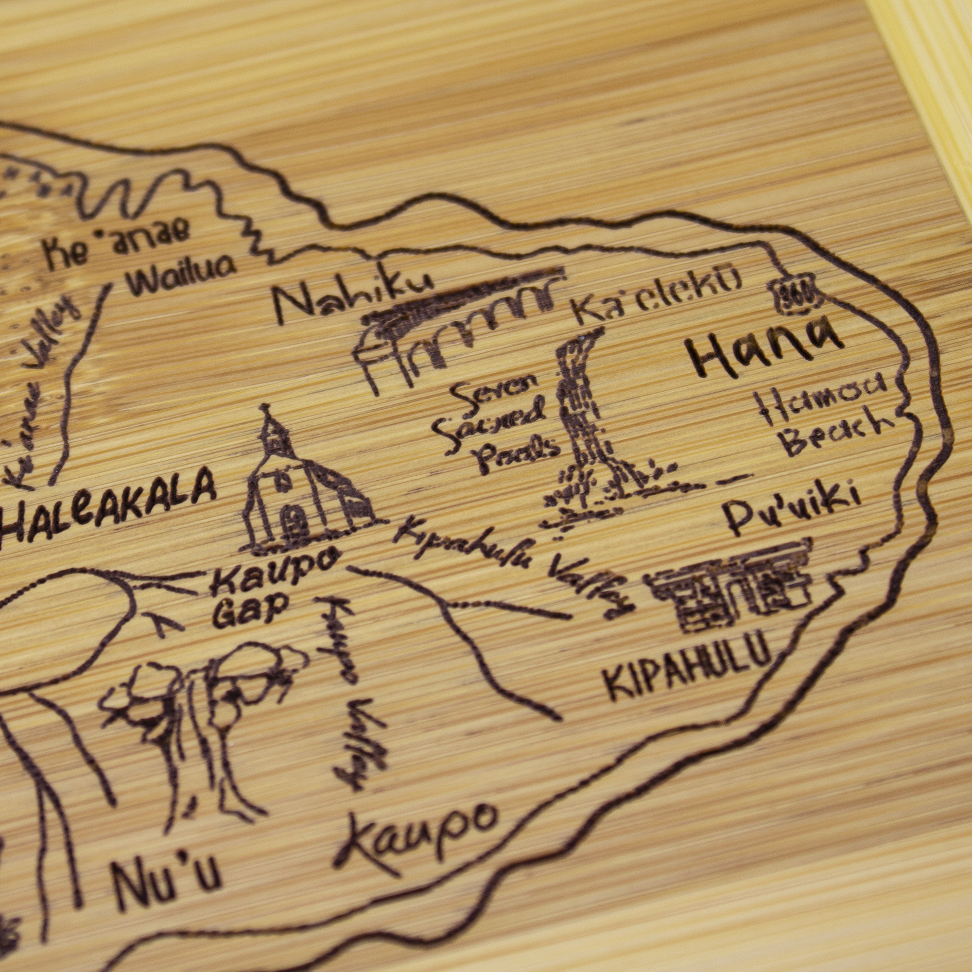A Slice of Life Maui Serving & Cutting Board 2