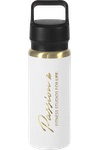 28oz Urban Peak® Dual Top Gold Water Bottle, custom water bottle with logo imprint 34