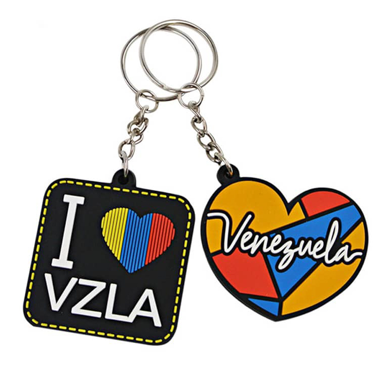 1.5" PVC Keychain - Printed 1